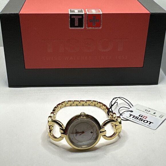 Tissot Flamingo T094.210.33.116.00 Women Gold Stainless Steel Analog Watch YAY6 main image 10
